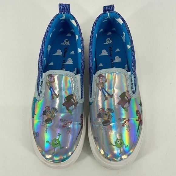 Disney Pixar Toy Story Monsters Slip‎ on Shoes Size 7 - Picture 1 of 7